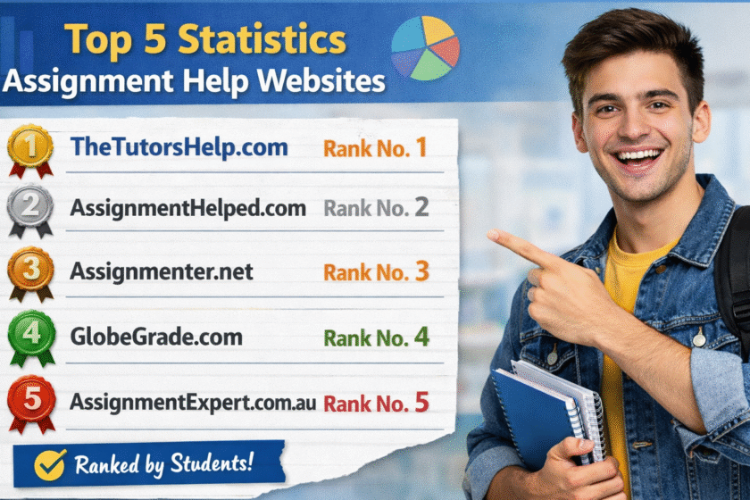 Top 5 Statistics Assignment Help Website